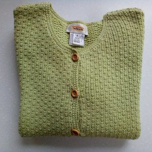 Talbots light green knit sweater